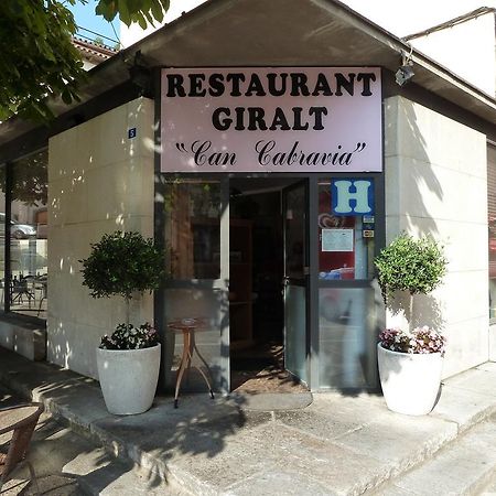 Restaurant Fonda Giralt Otel Amer Dış mekan fotoğraf