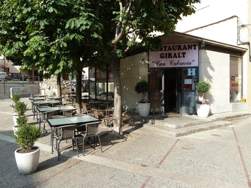 Restaurant Fonda Giralt Otel Amer Dış mekan fotoğraf
